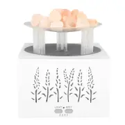 (US Plug 100-240V)Flame Humidifier 3 In 1 400ml Aromatherapy Fragrant AU