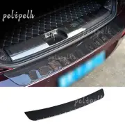 Carbon Fiber Steel Rear Bumper Protector Guard Trim For Mini Cooper Clubman F54