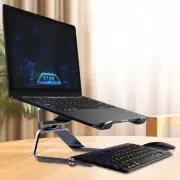 Computer Notebook Riser Adjustable Desk Lap Nonslip Base Laptop Stand Holder