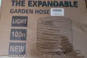 Garden Hose 100ft Expandable Lightweight Compact New - Sealed in Box