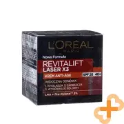 L'Oreal D/E REVITALIFT LASER Day Face Cream with SPF 20 50ml Anti-aging