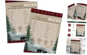 Mama Bear Baby Shower Games Lumberjack - Fun Animal Matching for Boy Baby