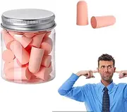 Foam Ear Plugs,Anti-Noise Ear Protection for Concerts - High Decibel Ear Plugs Slow Rebound Warm Memory Cotton for Sleeping Studying Wynott