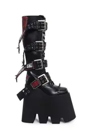 [Dolls Kill x Slipknot] Stage Diving Mega Platform Boots