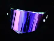 Pista Helmet Visor Helmet Glasses Lens Full face Shield Photochromatic For AGV Pista GP RR corsa R GPR Race 3 Base Accessories Purple