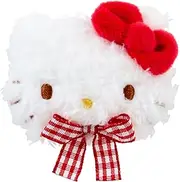 Sanrio 236837 Hello Kitty Face Shape Hair Clip, Hair Elastic