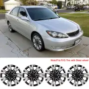 For 96-06 Toyota Camry LE SE 15" Set of 4 Wheel Covers Hub Caps R15 Steel Wheel