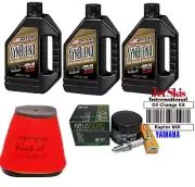 YAMAHA RAPTOR 660 Oil Change Synthetic Blend Tune Up NGK Plug Air Filter YFM660R