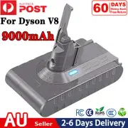 9000mAh For DYSON V8 SV10 Battery Animal Absolute HEPA Cordless Vacuum Cleaner