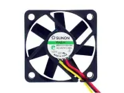 Sunon 50mm x 50mm x 10mm Vapo Bearing 3Pin Fan,MB50101V2-000U-G99