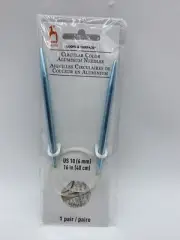 Pony Glydon Loops & Threads Aluminum Circular Knitting Needles US 10 - 16"