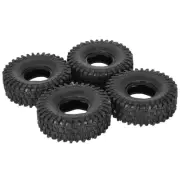 4Pcs 1.9" Tires Tyres Part for Axial SCX10 90046 D90 TRX-4 1/10 RC Rock Crawler
