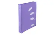 Colourhide 48cm Zipper Ring Binder File Paper Holder Document Organiser Lavender