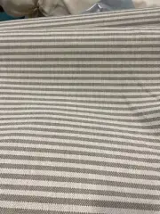 Lee Jofa Modern Rayas Stripe in Fossil 8 yards
