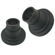 Kingston Brass SRP2715 Brass Shower Rod Base, Oil Rubbed Bronze, Bronze