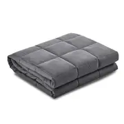 Weighted Gravity Bed Blanket 5KG - Dark Grey