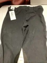 ! Tuffrider Ladies Starter Lowrise Pull On Equestrian Standard Breeches Size 30