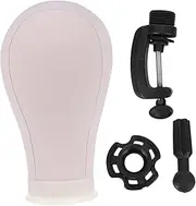 Baluue Smooth Touch Wig Display Stand Plastic Mannequin Head Model for Wig Making Makeup Practice