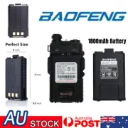 ORIGINAL BAOFENG BL-5 1800mAh Li-Ion Battery for UV-5R UV-5X3 BF-F8HP Radios AU