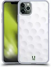 Head Case Designs Golf Ball Collection Gel Case [Military Grade Protection] Compatible with Apple iPhone 11 Pro Max