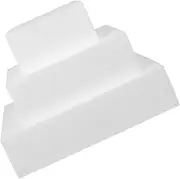 NUOBESTY 3pcs Foam Cake Dummies Fake Cake Foam Blocks for Baking Practice Wedding Decorations Multi-Function Model Square Dummies