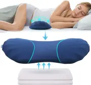 Adjustable Lumbar Support Pillow for Sleeping Memory Foam Back Support Pillow fo