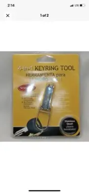 Swiss Tech 4-in-1 Multi-Tool Screwz All + Key Ring (SACSS-2)
