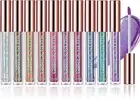 12 Pcs Liquid Glitter Eyeshadow Makeup Set, Metallic Shimmer Glitter Eyeshadow S