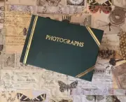 HANDMADE Old Book PHOTOGRAPHY Art Junk Journal Grimoire Tome Cosplay Diary codex
