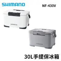 在飛比找momo購物網優惠-【RONIN 獵漁人】SHIMANO 30L 手提硬式保冷冰