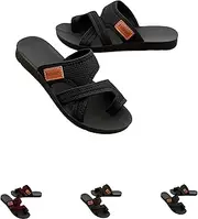 [Generic] Women's Comfortable Breathable Mesh Flip Flops, Mesh Slide Sandals, Summer Hollow Loop Toe Flat Shoes