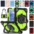 For Samsung Galaxy Tab A9 / A9 Plus Shockproof Stand Tablet Case Cover w Strap