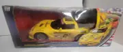 New RARE Radio Shack 2000s RC Corvette C5-R Yellow Track Car w Controller & Pack