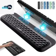Keyboard Wrist Rest with Stickers, Full Mechanical Keyboard Support Pad, Desk Er