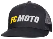 FC-Moto Basic Trucker Cap, black for Men One Size
