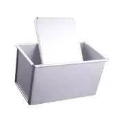 Toast Cover Retangle Baking Tin Non- Stick Loaf Bread Toast Rectangle Toast Box