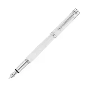Waldmann Tango Imagination Fountain Pen in White - Fine Point - New in Box