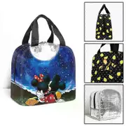 c396 Mickey Minnie Mouse Lunch Bags Kids School Insulated Lunch Bag Portable Cooler Tote Food tbd396