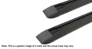 Rhino Rack CANOPY/UTE TRACK SET 1.0 MTR BLACK RTC10