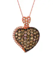 Le Vian Grand Sample Sale 14K Strawberry Gold 2.06 ct. tw. Diamond Necklace