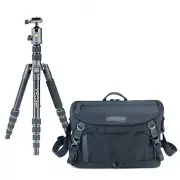 Vanguard VEO 2GO 265AB Aluminum Travel Tripod with VEO GO34M BK Shoulder Bag Kit