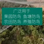 果樹防鳥網 防鳥罩 攔鳥網 尼龍防鳥網大棚果樹櫻桃葡萄梨樹果園防鳥用的網泥鰍養殖魚塘天網『WL10994』