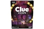 Clue Escape: The Illusionists Club Board Game Escape Room Family Game 1-Time Solve Mystery Ages 10+ 1-6 Players Difficulty 4 90 - 120 Mins.