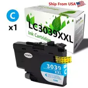 1PK LC3039 3039 Ink Cartridge InkJet MFC-J5845DW MFC-J6945DW Printer CYAN