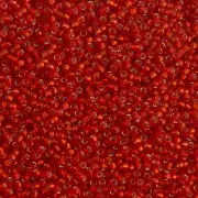 Semi-Matte Silver-Lined Dark Ruby Miyuki Seed Beads 15/0 (15-91639-TB)