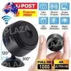 AU Mini Wifi Wireless IP Camera 1080P HD Security Cam Network Monitor