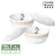 【美國康寧】CORELLE SNOOPY 露營趣 4件式拉麵碗組-D01