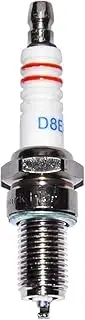2 Pcs Spark Plug D8TC 125cc - 250cc Compatible with CB125 150 CG125 150 Scooter Dirt Bike Go Kart White