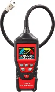 intendvision Gas Leak Detector Portable Flammable Gas Tester 9999 PPM 20% LEL