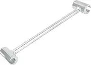 Hinge Adjustment Tool Alloy Steel 14mm and 19mm Double End Wrench for Door Hinge Repair Fire Doors Cleanroom Doors Security Doors